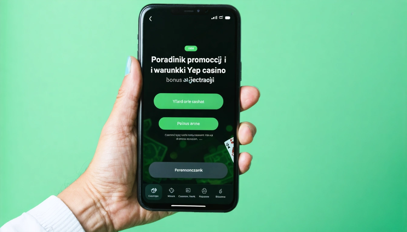 Poradnik promocji i warunki Yep casino bonus za rejestrację